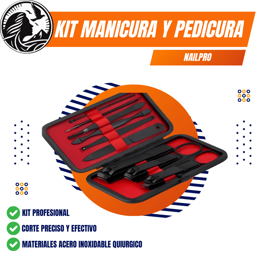 Kit de Manicura y Pedicura Profesional NailPro™
